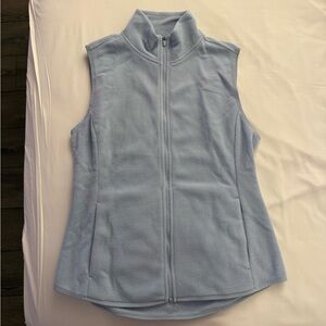 Old Navy Soft Light Blue Fleece Vest